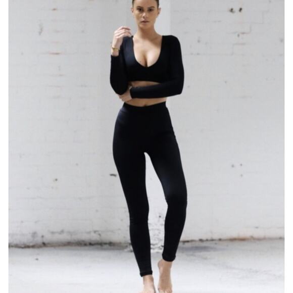 MyraSwim Saint Leggings Black leggings Womens Medium - Picture 11 of 11